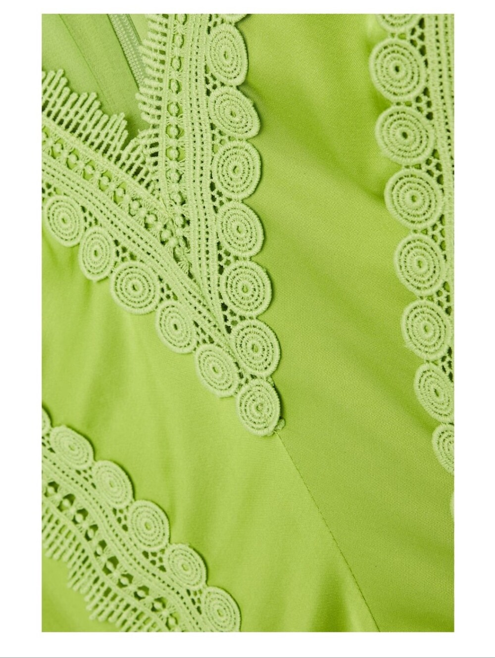 DIANE VON FURSTENBERG Margot Pleated Satin Maxi Dress In Chartreuse Size 6 - Picture 4 of 16